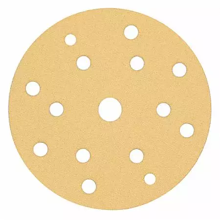 Schtaer 255Abrasive paper, Ø150 мм, Р100, 15 отверстий (набор 10 шт.)