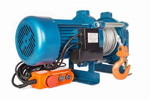 Лебедка электрическая  750/1500 кг  70/35 м с канатом 380 В REM KCD